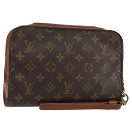 LOUIS VUITTON Monogram Orsay Clutch Bag M51790 LV Auth bs30866