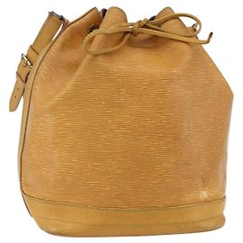 LOUIS VUITTON Borsa a Spalla Epi Noe Tassili Gialla M44009 LV Auth ka059