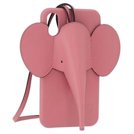 LOEWE iPhone-Hülle aus Leder in Pink Auth bs31447 - Loewe