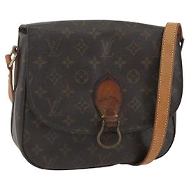 LOUIS VUITTON Bolso de Hombro Monogram Saint Cloud GM M51242 LV Auth BA8536