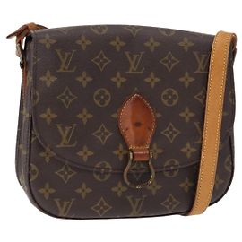 LOUIS VUITTON Sac à épaule Monogram Saint Cloud GM M51242 LV Auth BA8282