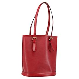 LOUIS VUITTON Borsa a Spalla Epi Bucket PM Rossa M5899E LV Auth 143626 - Louis Vuitton