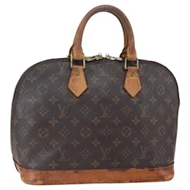 LOUIS VUITTON Borsa a Mano Monogram Alma M51130 LV Auth 151118