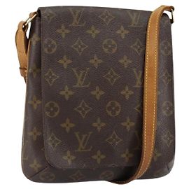 LOUIS VUITTON Borsa a Spalla Corto Monogram Musette Salsa M51258 LV Auth ep12081
