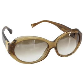 LOUIS VUITTON Supson Oversized Sunglasses plastic Brown LV  display picture 1