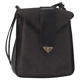 Saint Laurent Borsa a Spalla in PVC Pelle Grigia Oro Auth bs31404
