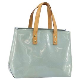 LOUIS VUITTON Monogram Vernis Reade PM Borsa a Mano Lavande M91220 LV Auth ep12221