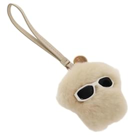CHARME in pelliccia shearling morbida Medusa VERSACE Beige Auth BA8973V - Versace