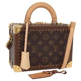 LOUIS VUITTON Borsa a Mano Monogram Petite Vallees 2way M20468 LV Auth 157427SM