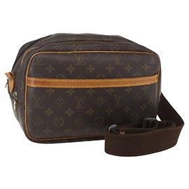 LOUIS VUITTON Borsa a Spalla Reporter PM Monogram M45254 LV Auth ka646