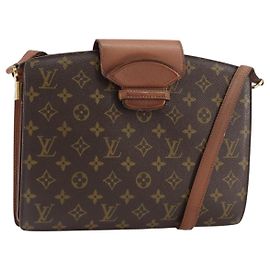 LOUIS VUITTON Bolsa de Hombro Kurcell Monogram M51375 LV Auth BA8122