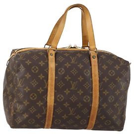 LOUIS VUITTON Borsa Boston Sac Souple 35 Monogram M41626 LV Auth 154152