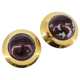 Orecchini in metallo dorato CC Auth am9379 - Chanel