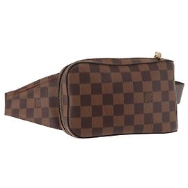 LOUIS VUITTON Borsa a Spalla Geronimos Damier Ebene N51994 LV Auth 147134