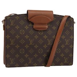 LOUIS VUITTON Bolsa de Hombro Kurcell Monogram M51375 LV Auth BA6651