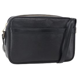LOUIS VUITTON Borsa a Spalla Epi Trocadero 23 Nera M52302 LV Auth mr1615