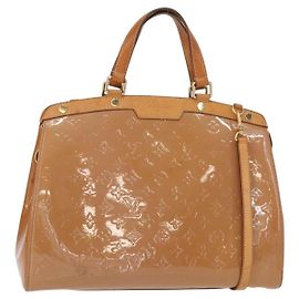 LOUIS VUITTON Borsa Blair GM Monogram Vernis 2way Rosa Velour M91797 LV Auth 154294