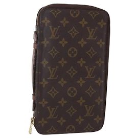 LOUIS VUITTON Organizer Da Viaggio Monogram Custodia M60119 LV Auth BA7403