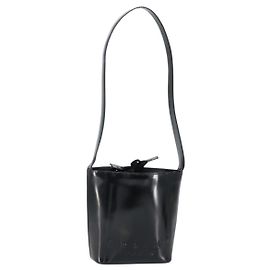 Céline Borsa a Spalla CELINE Smalto Nero Oro Auth ep11645