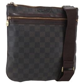 LOUIS VUITTON Pochette Bosphore Damier Ebene Borsa a Spalla N51111 LV Auth BA7744