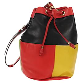 Céline Borsa a Spalla CELINE in Pelle Multicolore Oro Auth 150568