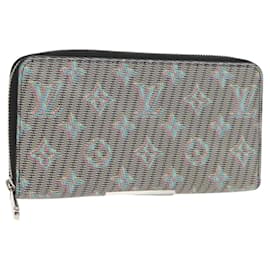 LOUIS VUITTON Portafoglio Zippy Monogram LV Pop Blu M68662 Auth LV 154107M