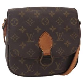 LOUIS VUITTON Bolso de Hombro Monogram Saint Cloud MM M51243 LV Auth BA8277