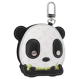 LOUIS VUITTON Monogram Bag Charm L Panda Charm White Black M03397 Auth 155958SM - Louis Vuitton