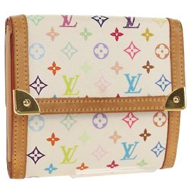 LOUIS VUITTON Multicolor Geldbörse Scheine Kreditkarten M92983 Auth 154954V