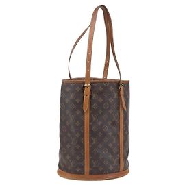 LOUIS VUITTON Borsa a Spalla Monogram Bucket GM M42236 LV Auth th6537