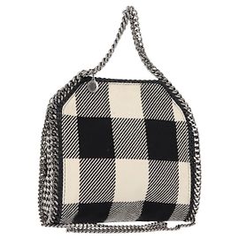 Autre Marque Borsa Falabella Chain Stella McCartney in poliestere 2 in 1 nera 371223 Auth BA7040