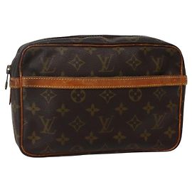 LOUIS VUITTON Clutch Compiegne 23 Monograma M51847 LV Auth hk3030