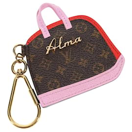 LOUIS VUITTON Monogram Pochette Cles BB Alma Schlüsselanhänger M66181 LV Auth 143487V