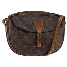 LOUIS VUITTON Bolsa de Hombro Monogram Jeune Fille MM M51226 LV Auth gh899