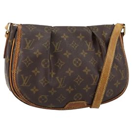 LOUIS VUITTON Borsa a Spalla Monogram Menilmontant PM M40474 LV Auth 143613