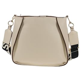 Autre Marque Borsa a Spalla Stella MacCartney in Pelle Beige Oro Auth BA7552