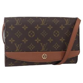 LOUIS VUITTON Borsa a Spalla Monogram Bordeaux 24 M51798 Auth LV ep11920