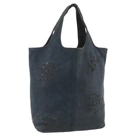 Autre Marque BORSO A MANO IN PELLE INTRECCIATO BOTTEGA VENETA NERO 131673 Auth 151791