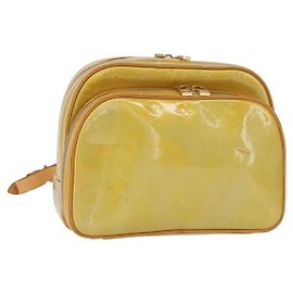 LOUIS VUITTON Monogram Vernis Marley Backpack Gris M91038 LV Auth 152754