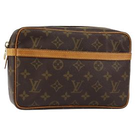 LOUIS VUITTON Clutch Compiegne 23 M51847 LV Auth BA7578