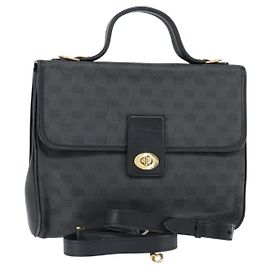 GUCCI GG Canvas Handtasche 2way Beige Gold 000 46 0274 Auth 148816