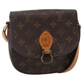 LOUIS VUITTON Bolso de Hombro Monogram Saint Cloud PM M51244 LV Auth BA6641