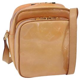 LOUIS VUITTON Borsa Wooster Monogram Vernis Rosa Marshmallow M91037 LV Auth BA7645