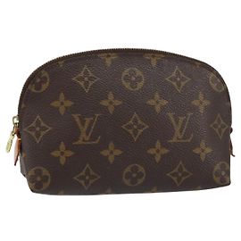 LOUIS VUITTON Pochette Cosmetica Monogram PM Pochette Cosmetica M47515 LV Auth BA8090