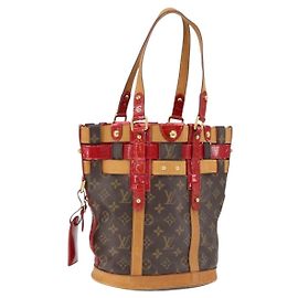 LOUIS VUITTON Monograma Ruby Neo Bolsa tipo cubo M95613 LV Auth 149145