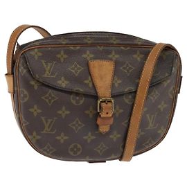 LOUIS VUITTON Monogram Jeune Fille MM Borsa a Spalla Vintage M51226 LV Auth BA7398