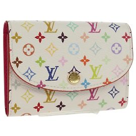 LOUIS VUITTON Multicolor Porte Monnaie Rosary Coin Purse M13399 Auth 153715SAM