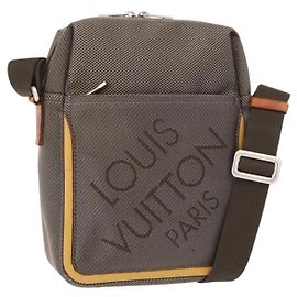 LOUIS VUITTON Borsa a Spalla Damier Geant Sitadan MM Marrone M93040 LV Auth 152556