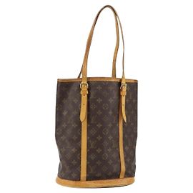 LOUIS VUITTON Monogram Bucket GM Schultertasche M42236 LV Auth hk3203