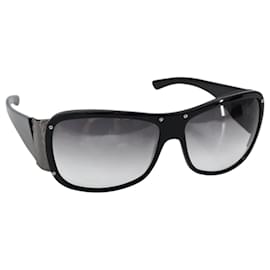 Autre Marque Gafas de sol de plástico negras Auth BA8246 de BOTTEGA VENETA